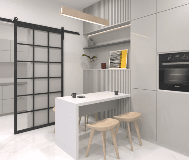 Precision in the Private Realm: Detailing a Modern Residential Dining Nook