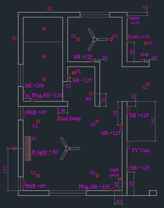 Precision in Power: Electrical CAD Detailing for a Multi-Zone Residence