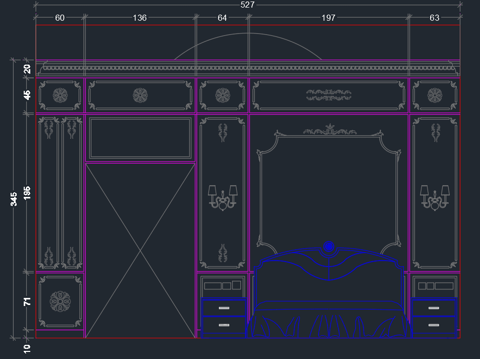 Luxury Bedroom Furniture Detailing: Precision Joinery Documentation