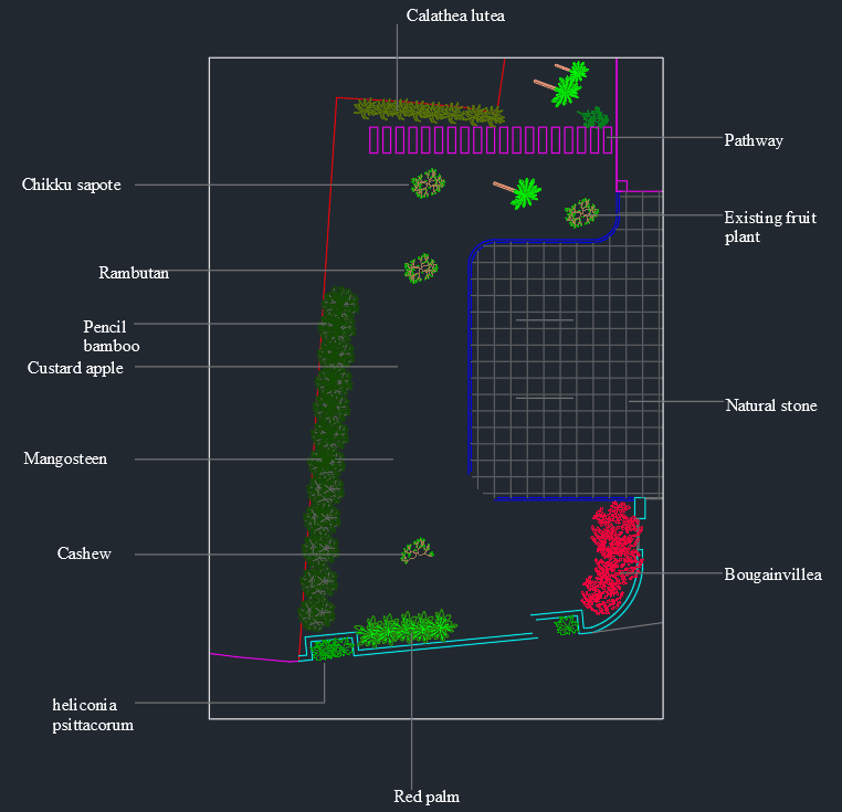Landscape Detailing & Topography Coordination: Plantation-Based Residential Site
