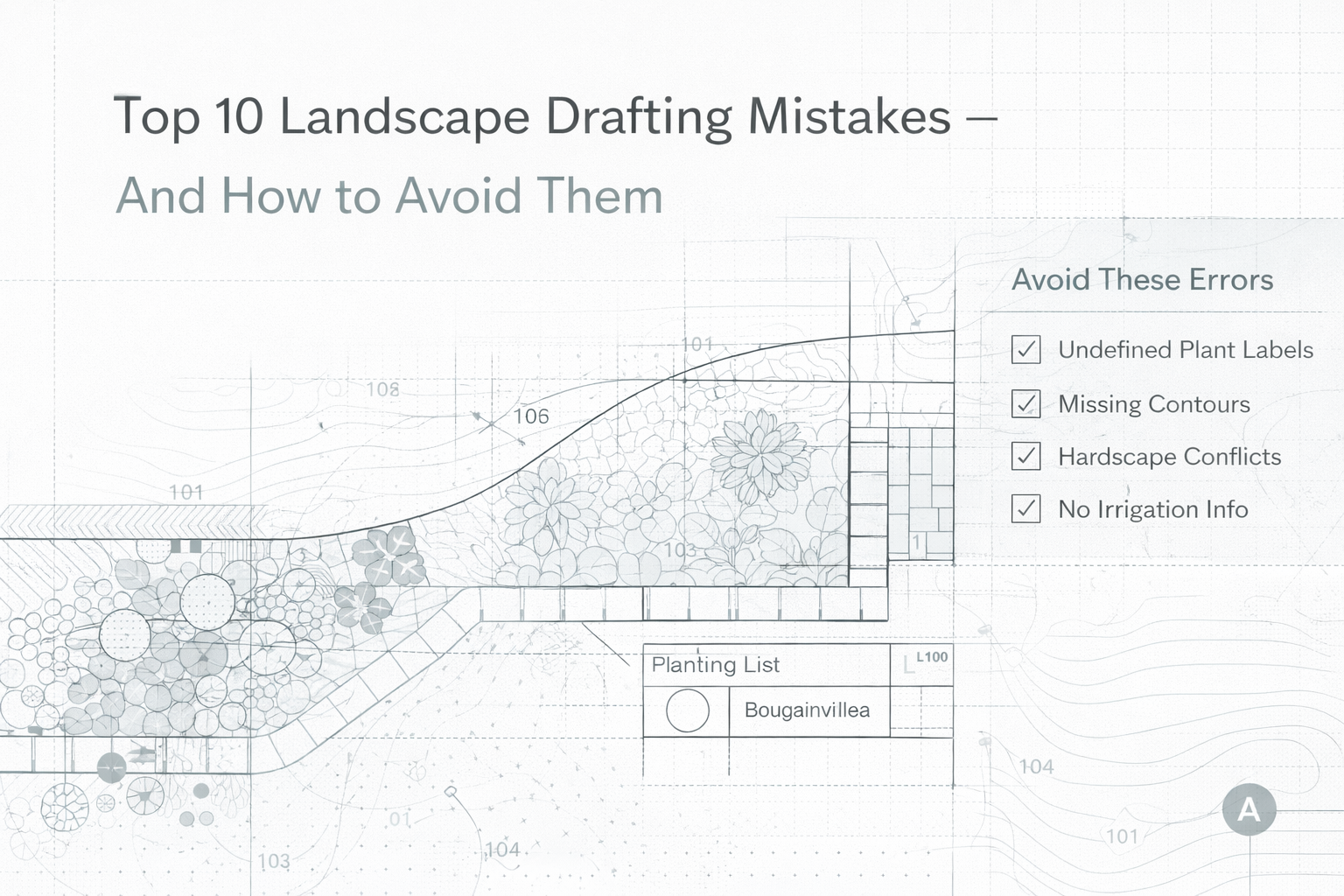 Landscape Plan Example
