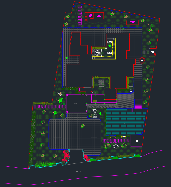 Landscape Master Layout